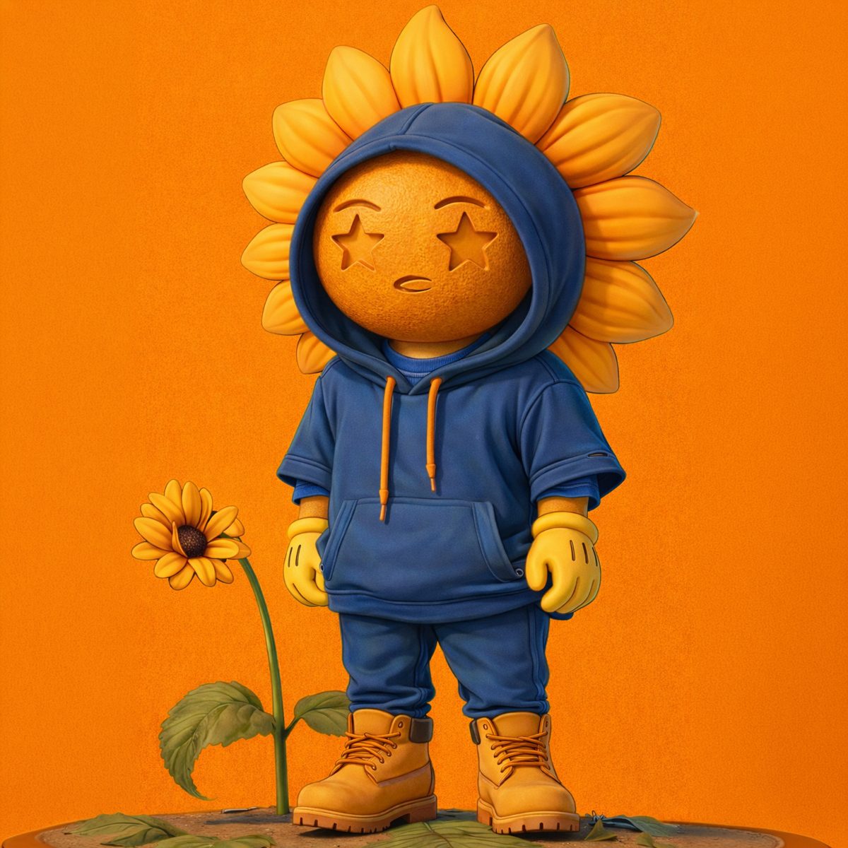 Ambitious character design from the I'm So Ambitious universe